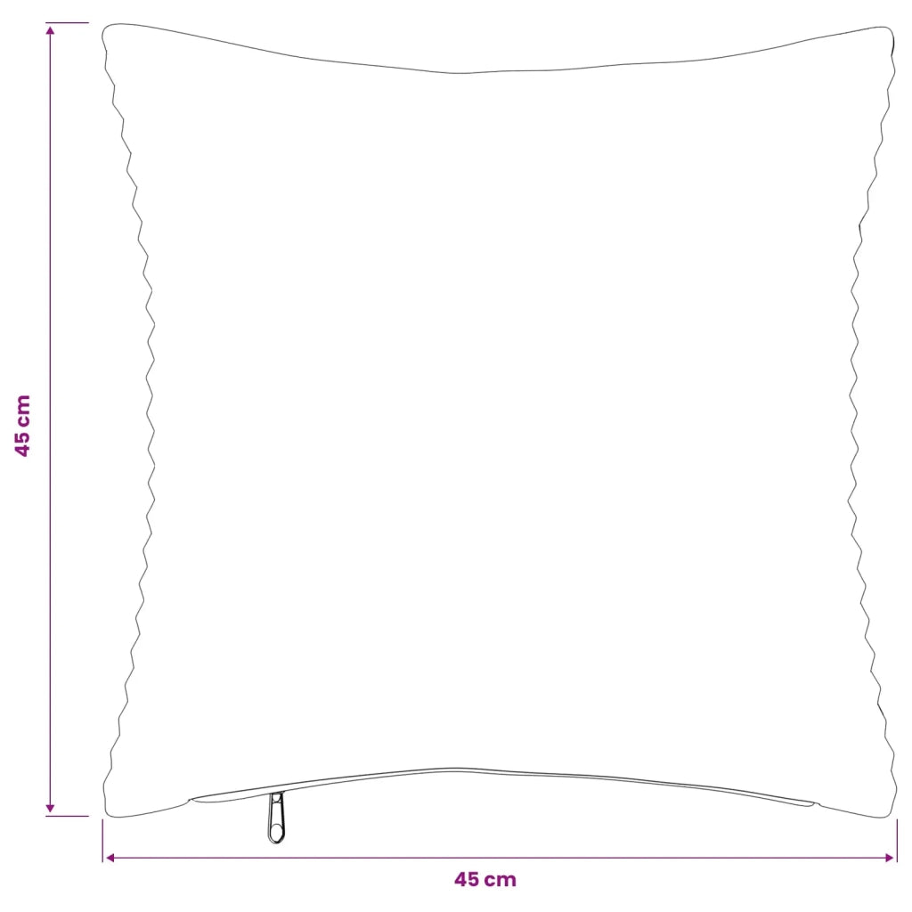 Federa 2 pcs HEERLEN Blu navy 45 x 45 cm corduroy 910411