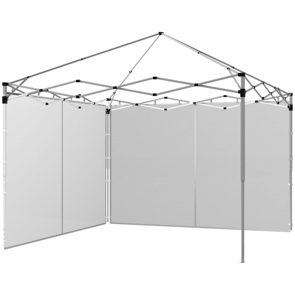 Pannelli laterali per gazebo 3x3m o 3x6m ¨C Xylo ¨C Set 2 pezzi bianco