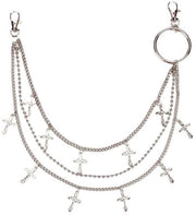 Catenella a strati - Accessorio trendy - Unisex - Chic da moda - Ipoadatto - Ideale per regalo