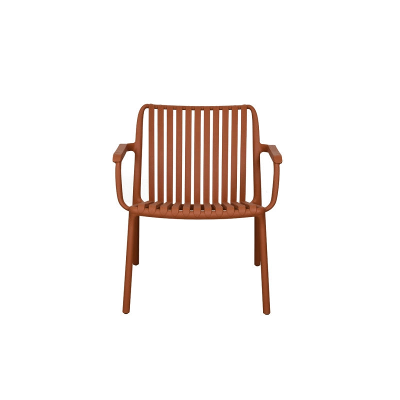 Poltrona Balcony Set Valencia Resina Mattone Moia