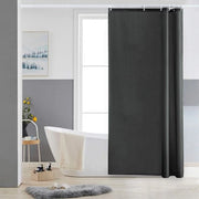 Gordiglio per doccia angolare - resistente ai funghi - 90 x 180 cm - grigio scuro - poliestere