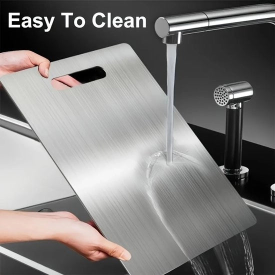 Snodo di acciaio inossidabile, duraturo e portatile, snodo di acciaio inossidabile per cucine di alta qualità alimentare - facile da pulire, perfetto per cucine domestiche e campeggi Xl