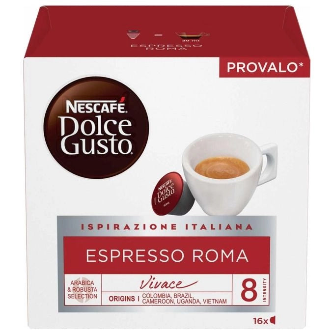 Nestle Nescafé Dolce Gusto Espresso Roma Capsule caffè 16 pezzo(i)