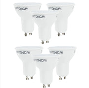 Lampadina dicroica led gu10 19.5 w resa 67watt risparmio energetico 4500k pezzi 6
