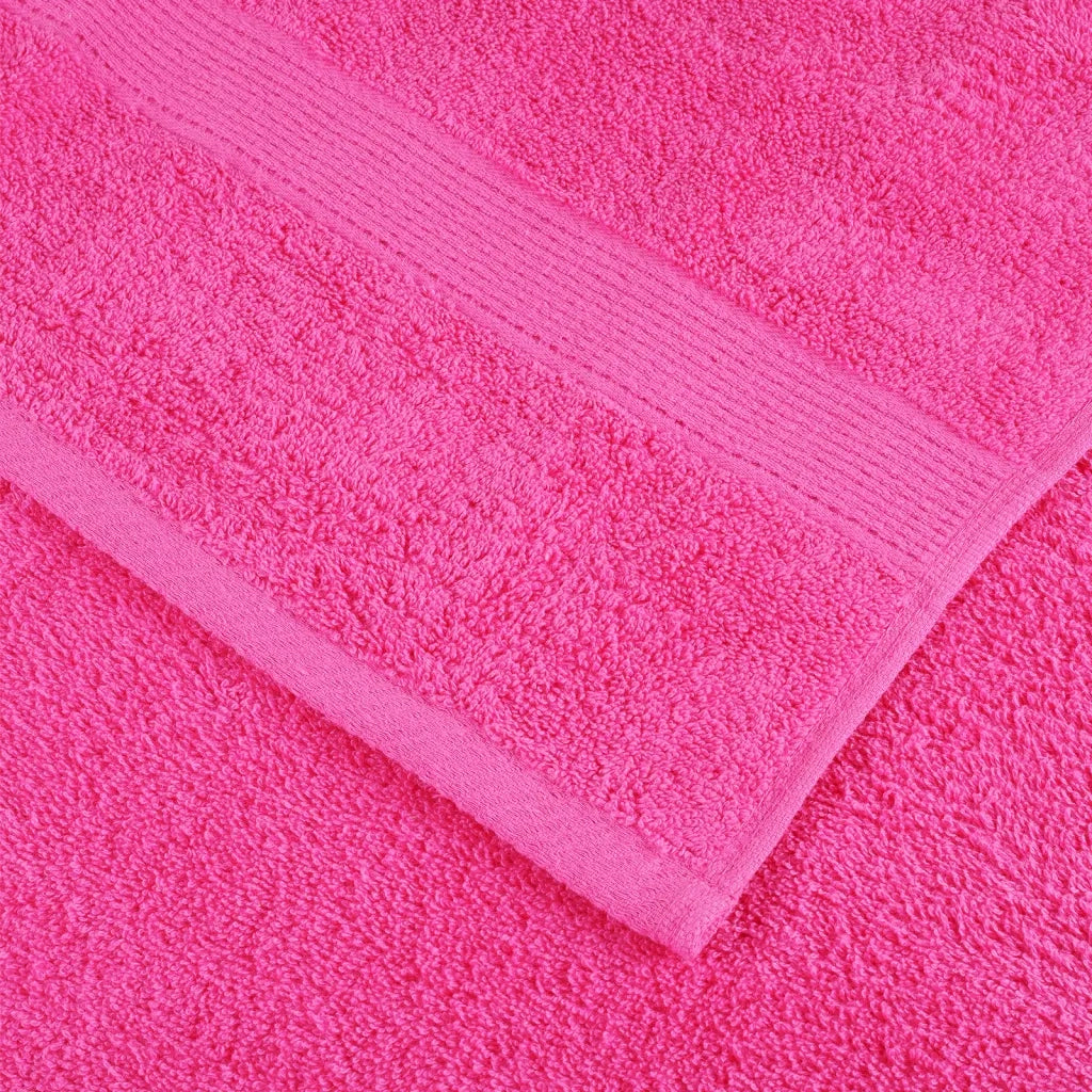 Asciugamani Premium SOLUND 4 pz | Teli per bagno Rosa 30x30 cm 600 g/m2