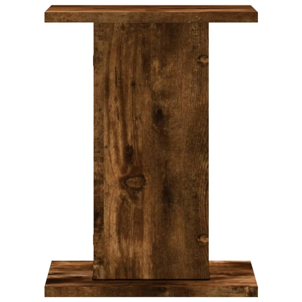 Portavasi mobili per fiori set da 2 legno ingegnerizzato marrone 02_0045312