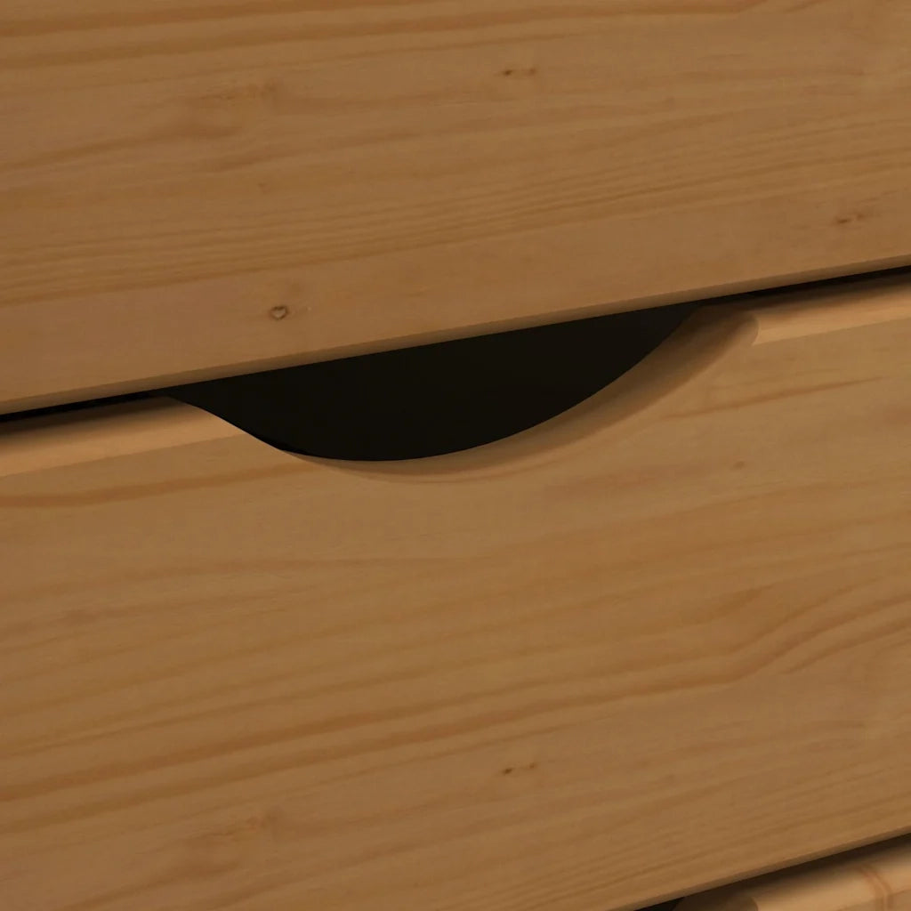 Armadietto Rotante con Scrivania MOSS ambra Legno Massello Pino 355900