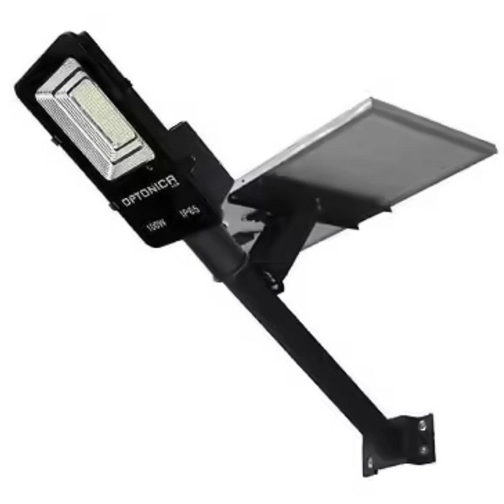 Optonica 9137 lampione led ad energia solare con pannello solare separato e batteria 100 watt