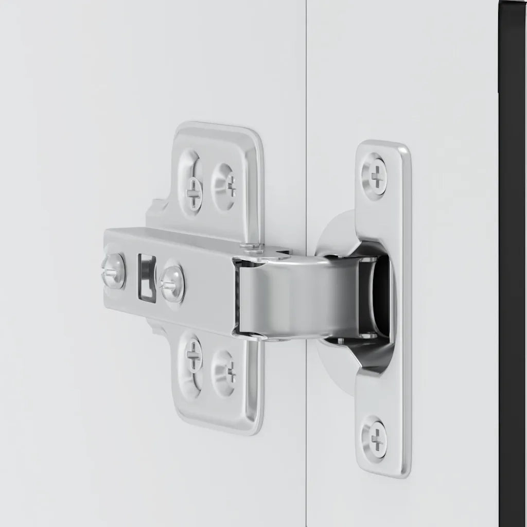 Pensile da Cucina con Porta in Vetro-Mobile Cucina da Parete Porto Nero 297261