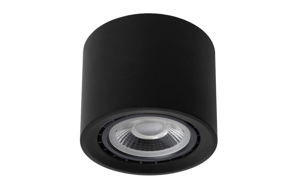 Faretto LED Lucide Fedler GU10 12W nero 2200-3000K