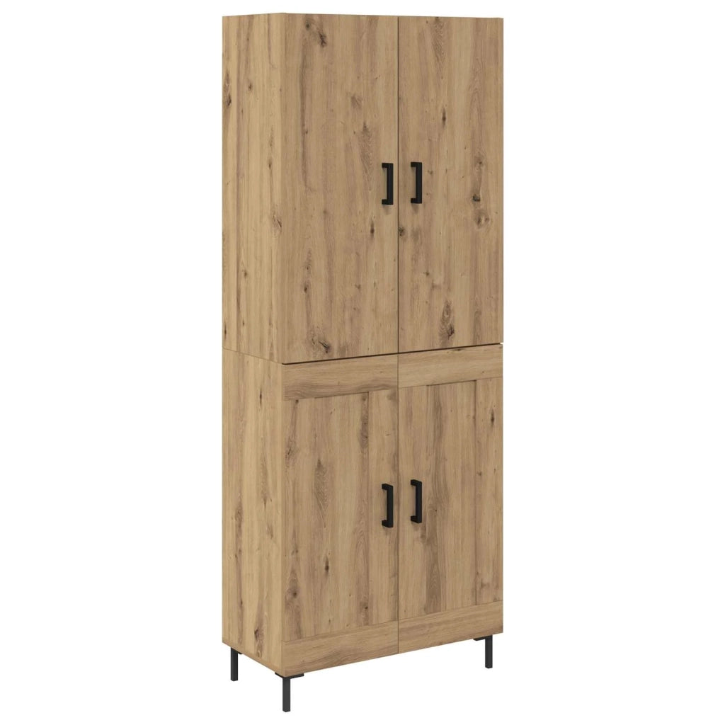 Credenza-Buffet-Armadio da cucina Rovere artigianale 69,5 x 34 x 180 cm 759984