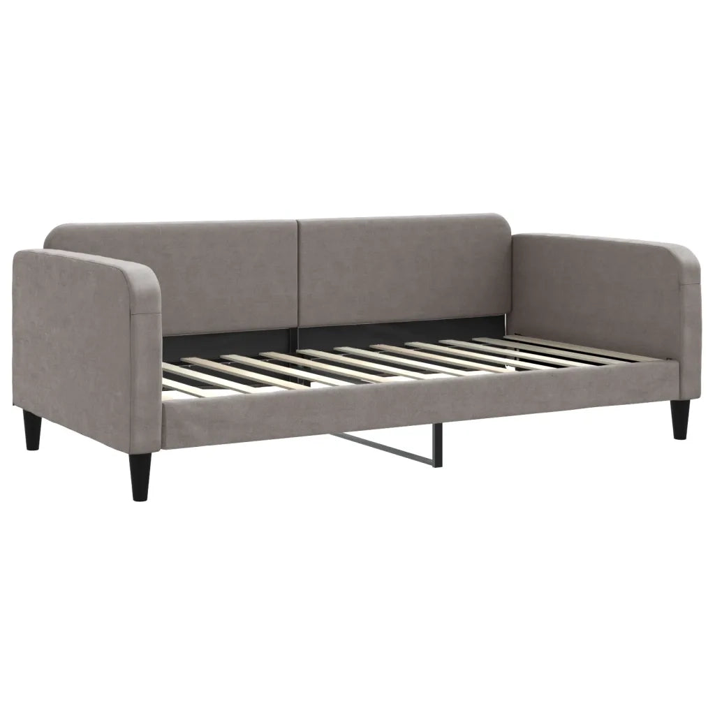Divano letto | Sof¨¤ letto | Letto singolo Estraibile Tortora 100x200 cm in Tessuto
