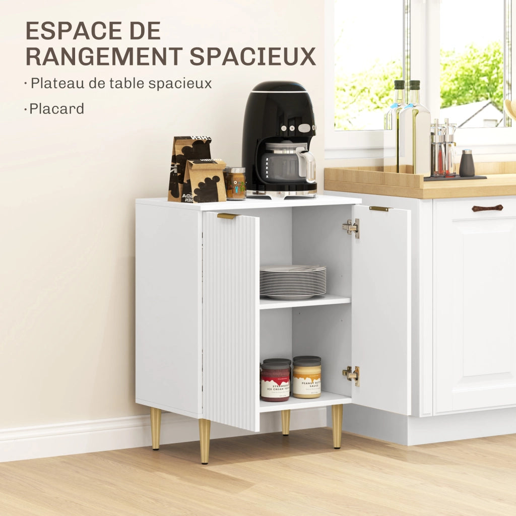 Credenza ¨C Zephmum ¨C 60x40x80 cm bianco
