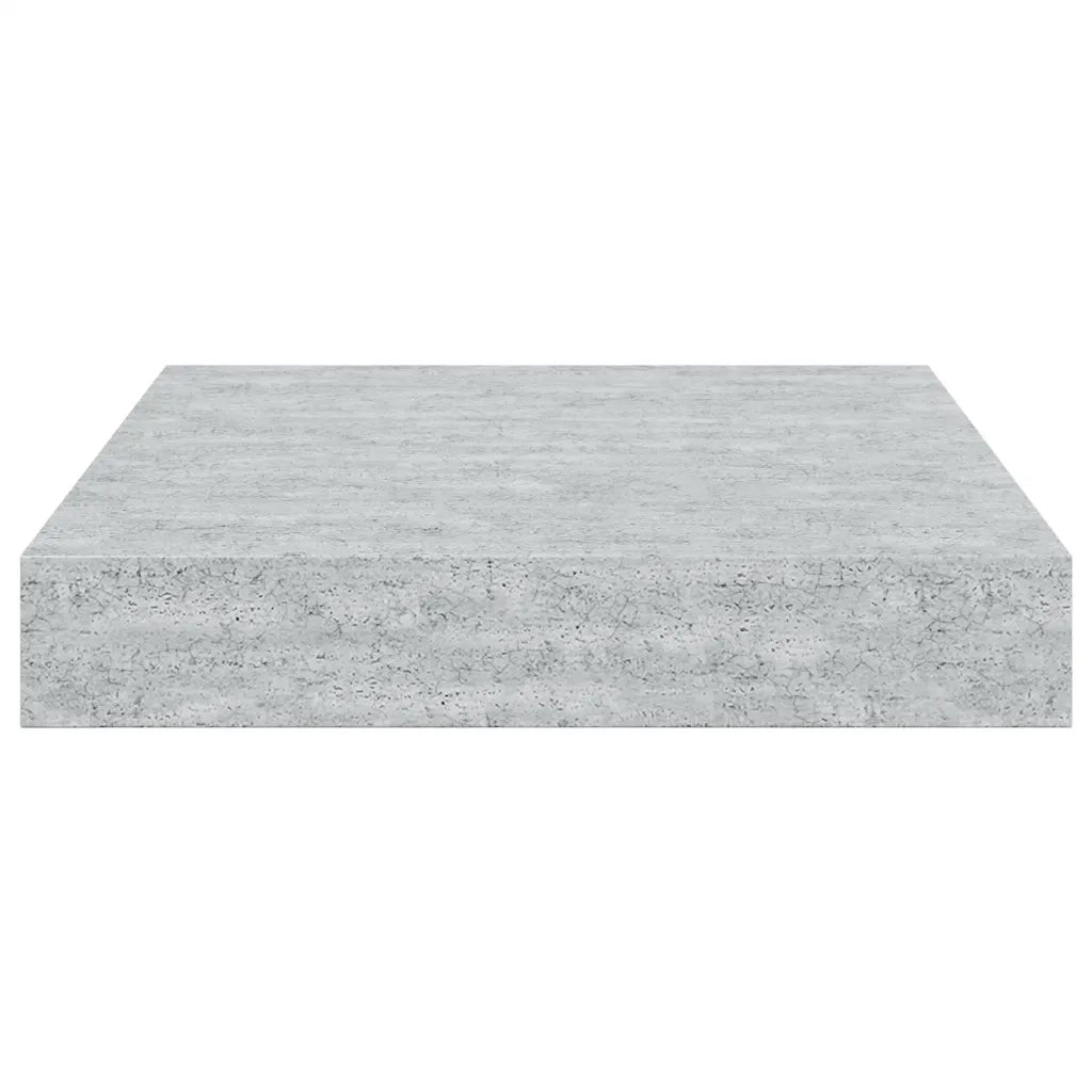 Scaffale a Parete Grigio Cemento 23x23,5x3,8 cm in MDF 326588