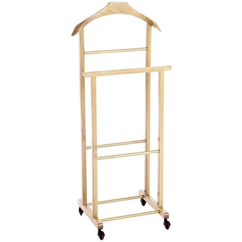 SET 2 MAURY'S DOPPIO INDOSSATORE DA CAMERA LEGNO DI FAGGIO 43 X 33 X 105 H
