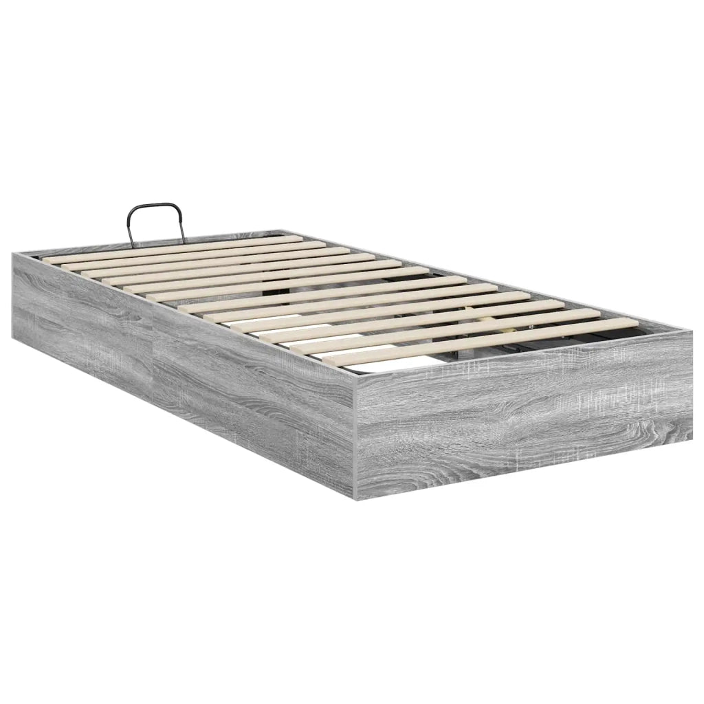Letto ottomano Sonoma grigia 193 x 75,5 x 25 cm 3409306