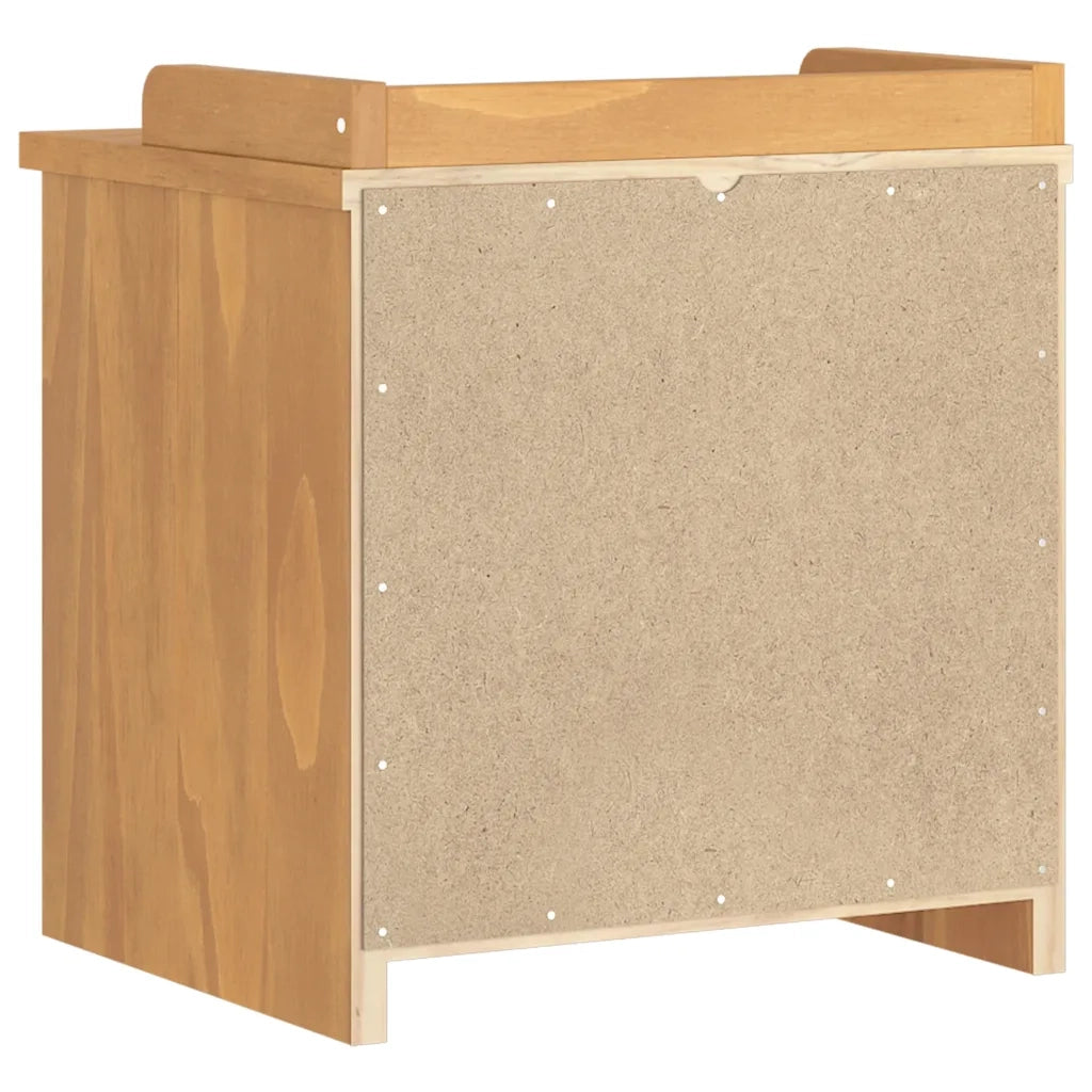 Panca da Corridoio SANDNES 45x40x50 cm Legno Massello di Pino