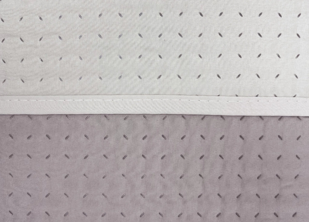Quilt Trapuntino Estivo 100gr/mq Bicolor Double Face Tinta Unita Modello Cloe - Singolo - Beige