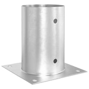Ancora rotonda per terreno 12 pz Argento 15 x 15 x 15 cm CFW3581319