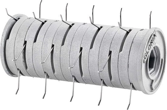 Accessori per Aerator per Cura del Prato MultiBrush - Rimuove Muschio e Tessuto del Prato con Denti in Acciaio Inossidabile