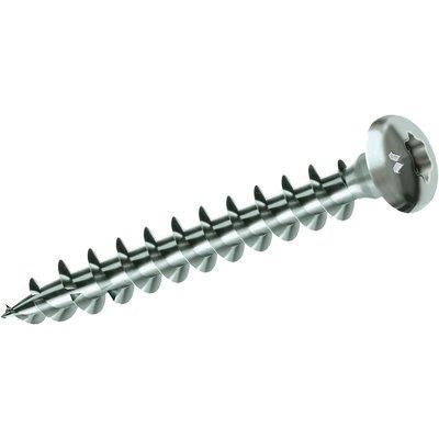 VITE TRUCIOLARE CC PANELVIT TX CHROM MUSTAD - CAVA CC FILETTO INTERO MM 5,0X40 CF=PZ 200- 1 confezioni