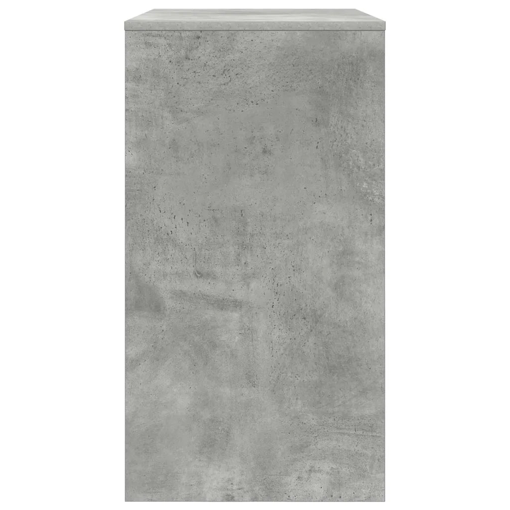 Scrivania | Tavolo da Ufficio Grigio cemento 77.5 x 43 x 79 cm Legno multistrato