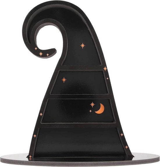 Libreria a Soffitto Gotica - Display in Pannello di Pietra per Camera da Letto - Progetto Cappello di Strega
