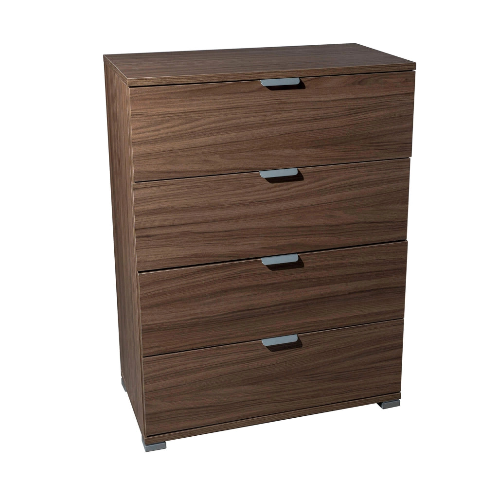 Cassettiera 4 cassetti in Legno Composito cm 60x38x85 - SCOTTIE