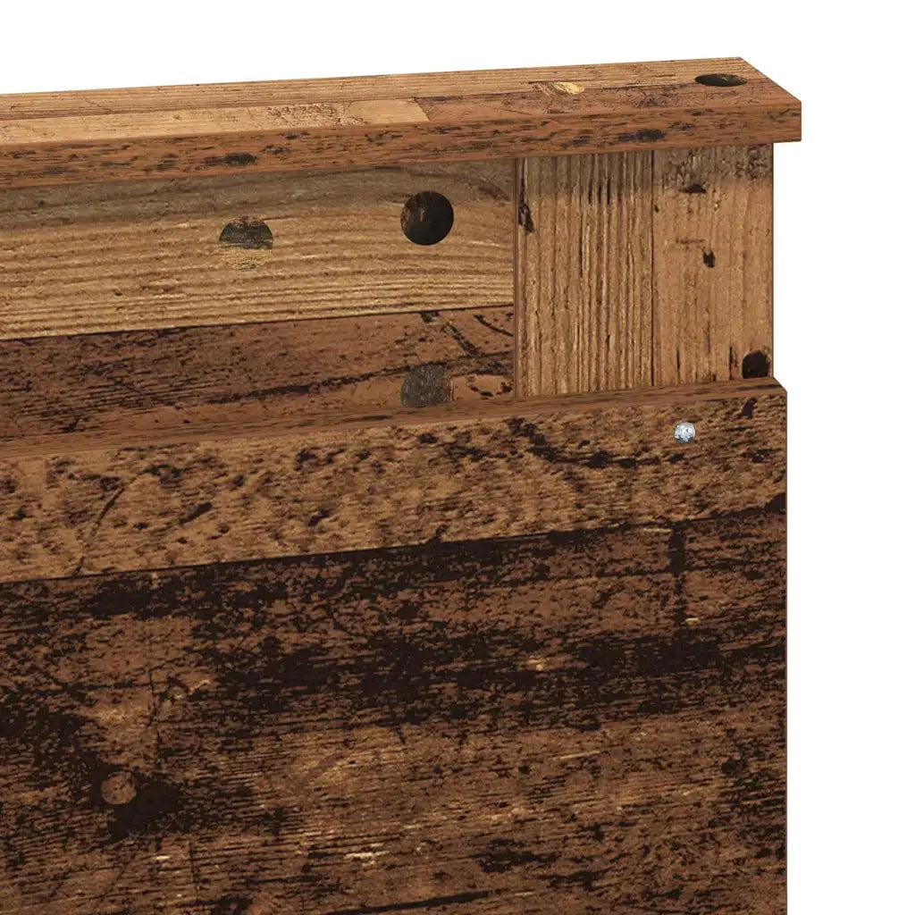 Testiera-Testata-Testiera Decorativa Legno vecchio 120 cm Legno multistrato 761218