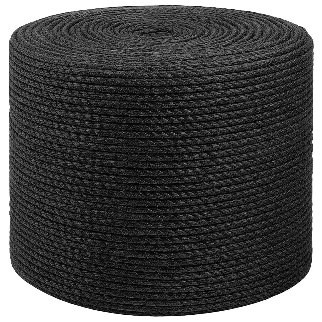 Corda | Fune di Juta 8 Nero 100% juta Tossa