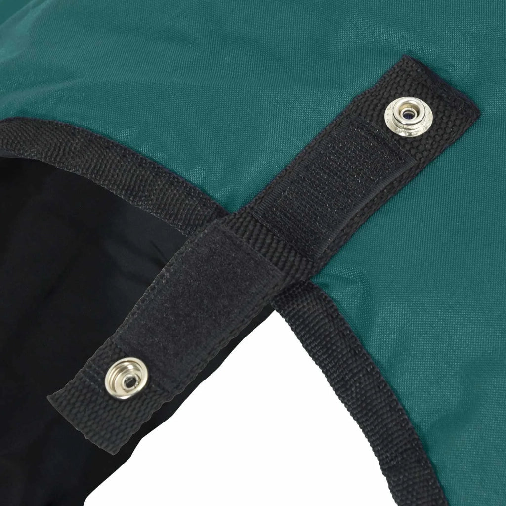 Coperta per Cavalli Verde Scuro e Nero 115 cm Poliestere CFW7108879