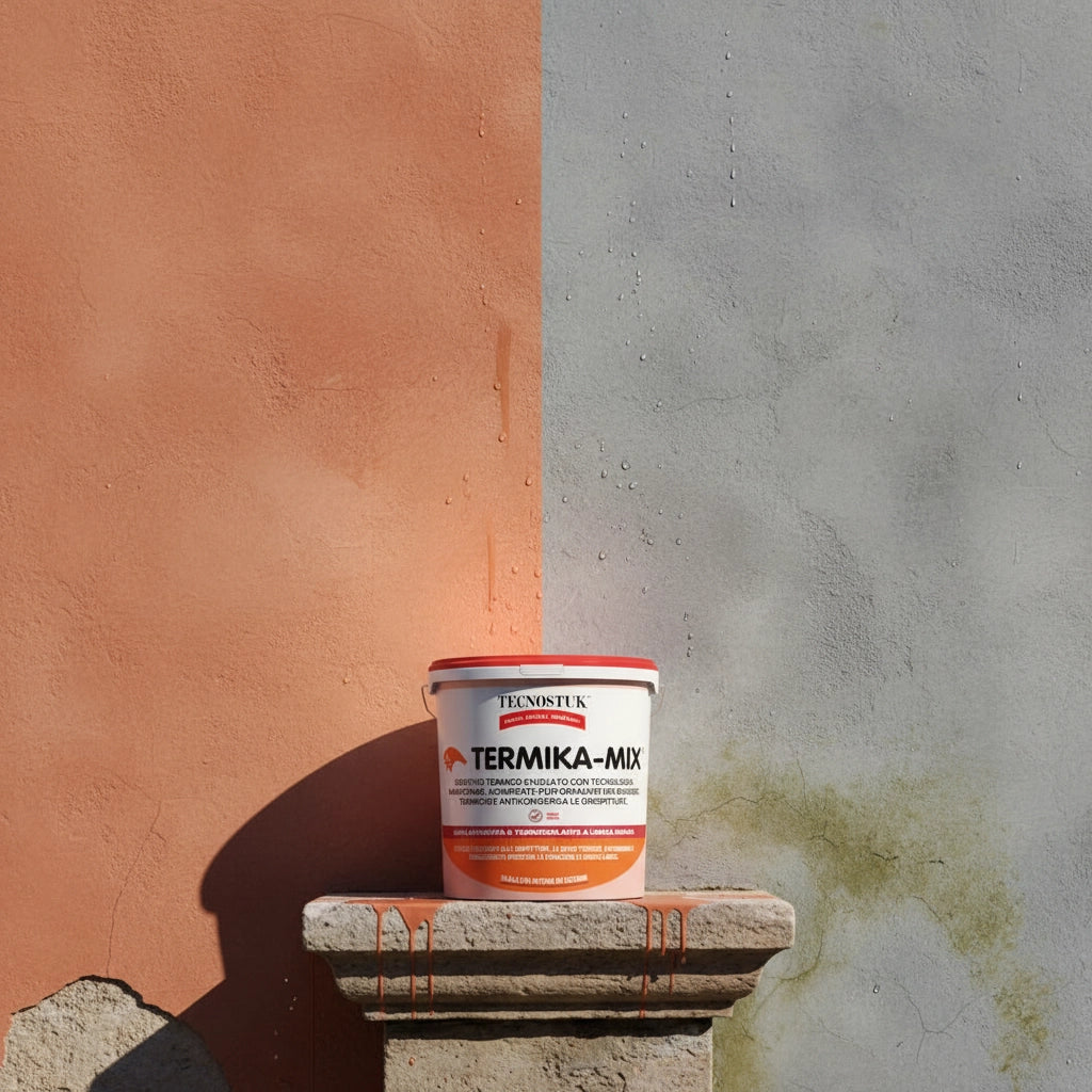 Termika-mix additivo idropitture per isolamento termico anticondensa 3 l