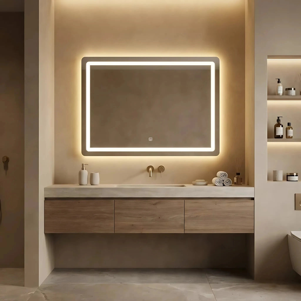 Specchio Led 80x60cm P10407