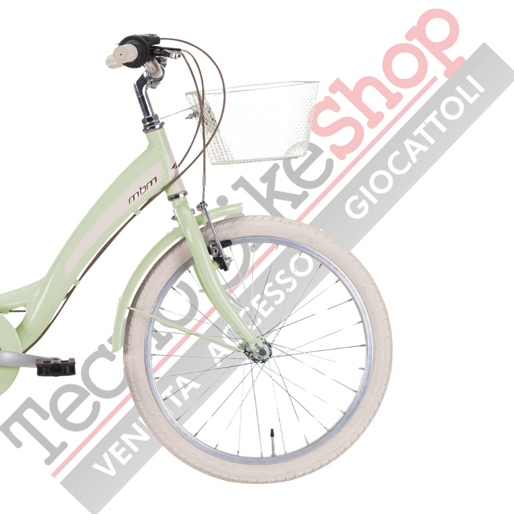 Bicicletta MBM UNISEX Primavera 20'' 6v-Verde Menta