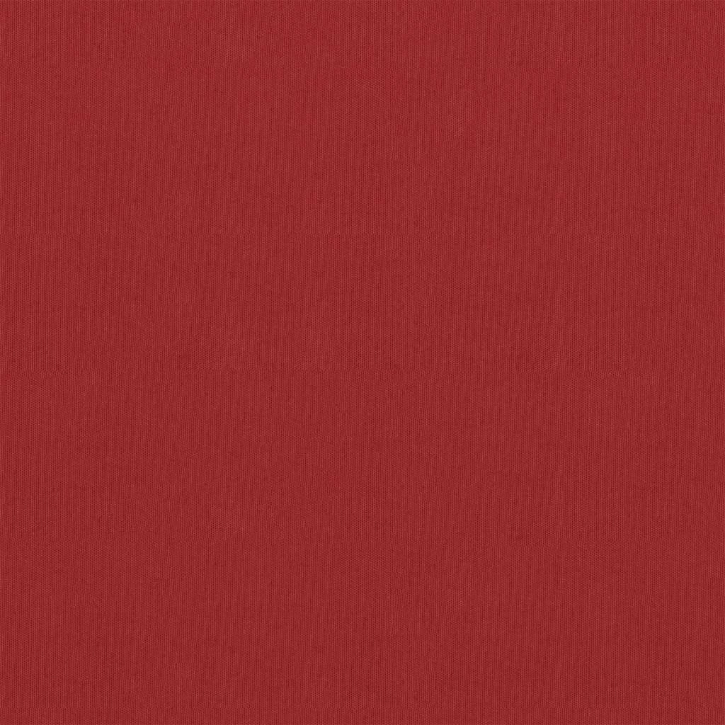 Schermo per balcone schermo per la privacy 120 x 600 cm tessuto Oxford rosso 02_0010349