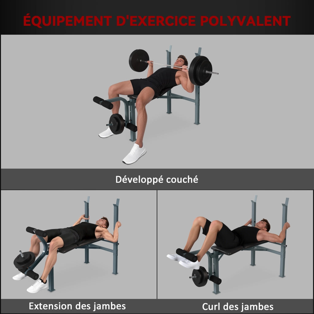 Panca Fitness Regolabile ¨C zephmum ¨C Per Allenamento Completo