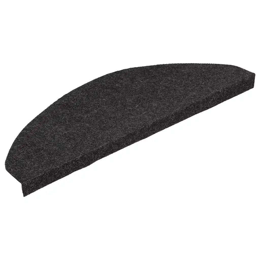 Tappetini Autoadesivi per Scale 10 pz | Gradini per Scale Neri 65x22,5x3,5 cm
