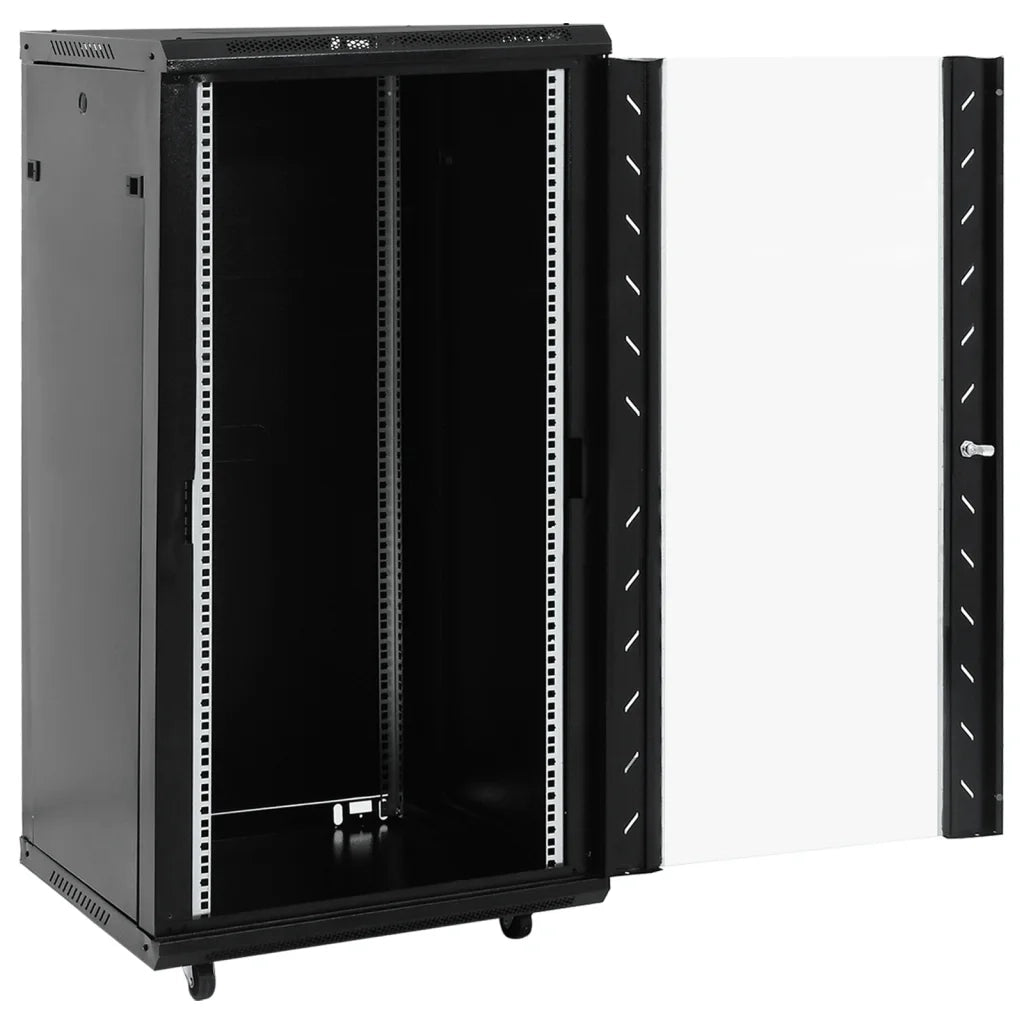 Armadio di rete 22U con piedini girevoli 19" IP20 60x60x120 cm 30268