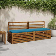 Cuscino per panchina SOEST 100% Poliestere Azzurro 949122