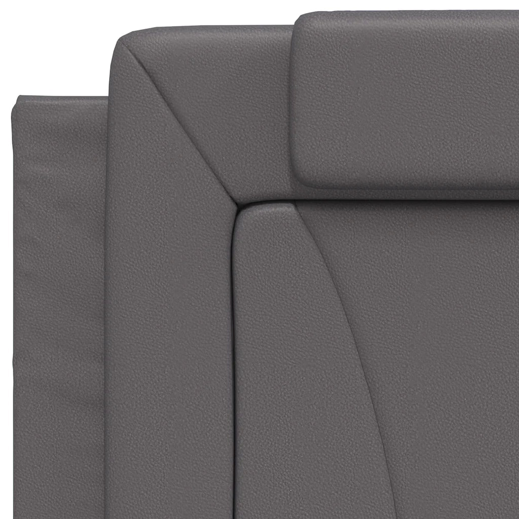 Giroletto Viana senza Materasso-Struttura Letto Crema 80x200 cm in Similpelle