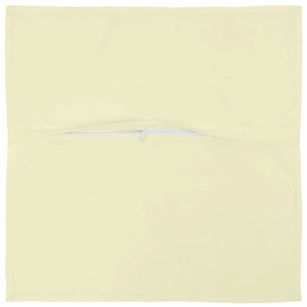 Federa 12 pz HOUTEN Crema 50 x 50 cm Poliestere 919206
