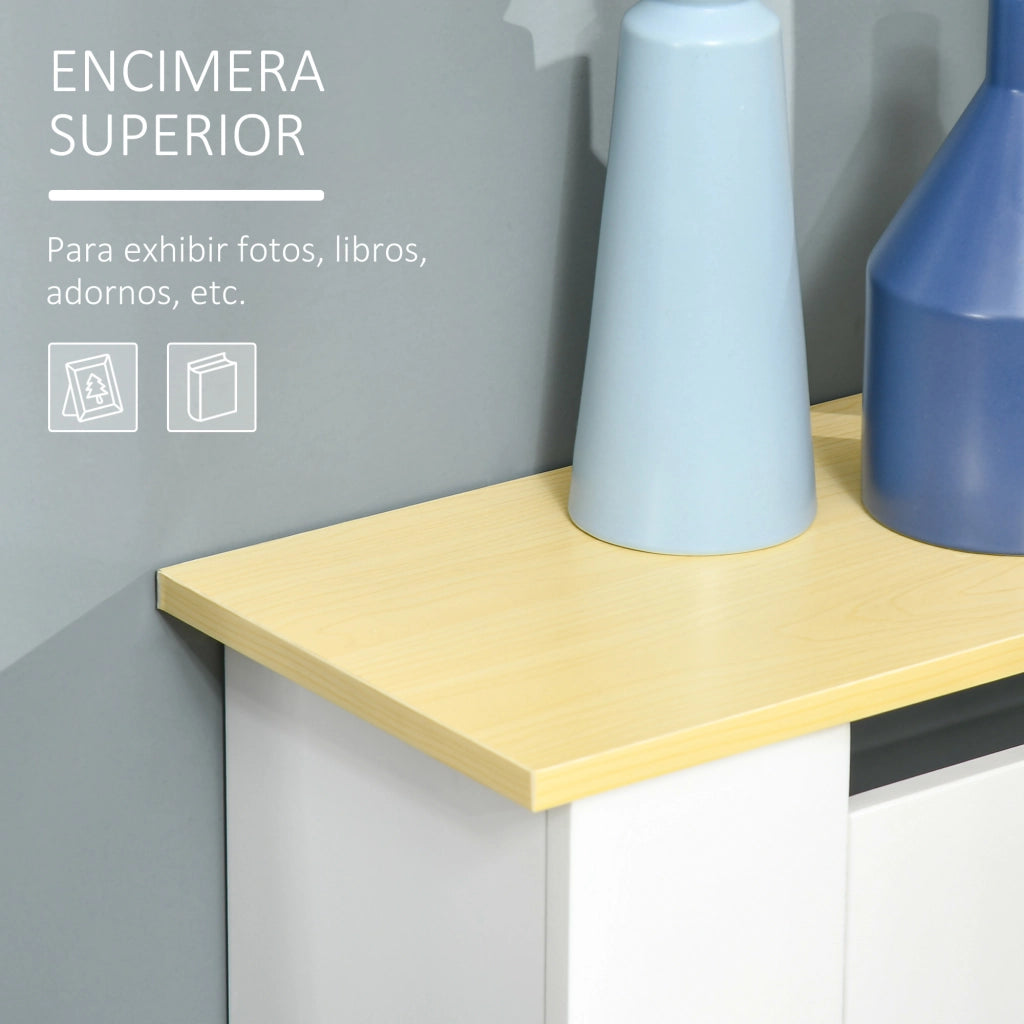 Copritermosifone MDF ¨C Xylo ¨C Bianco 78x19x83 cm