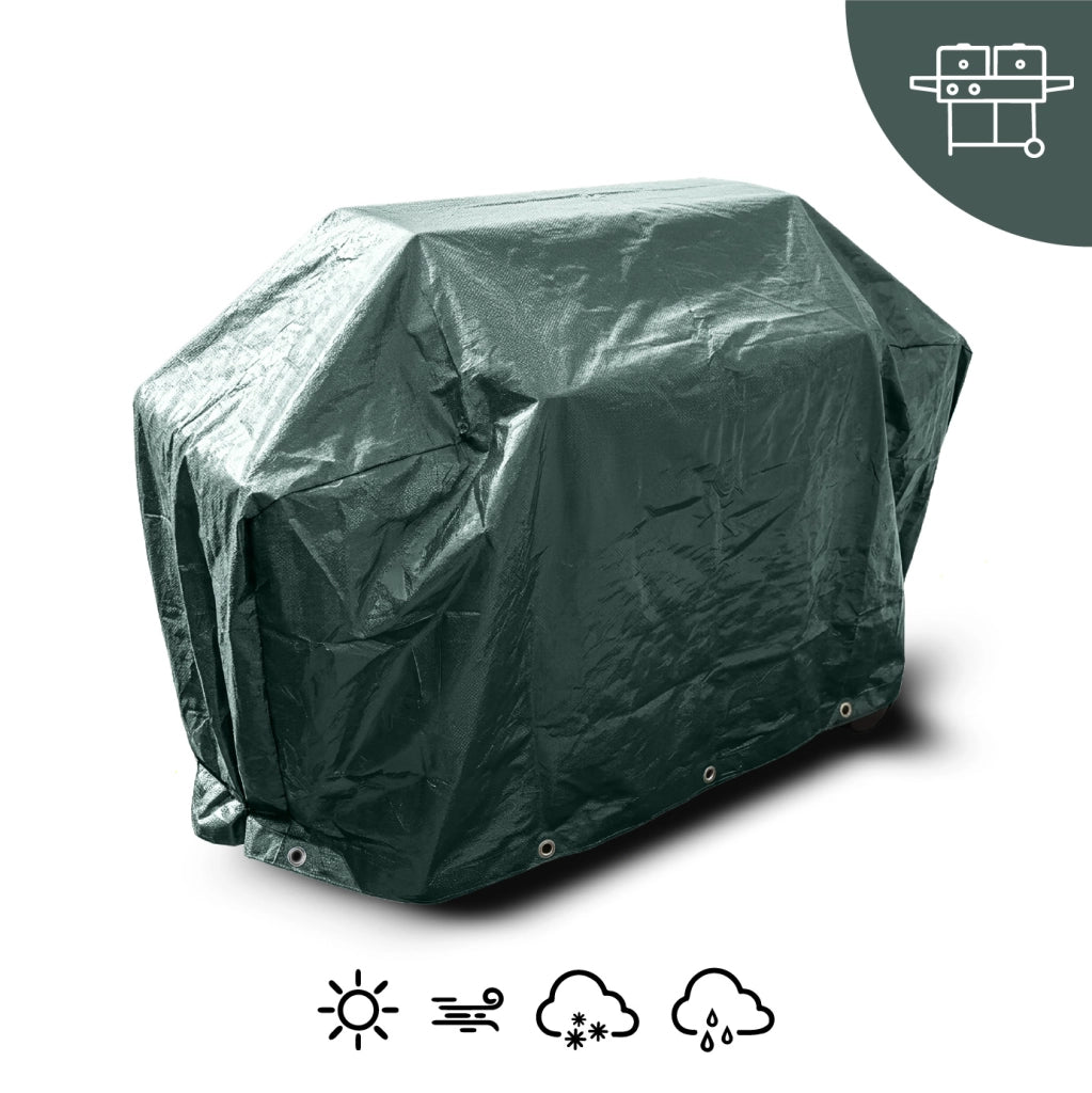 Telo Copertura Impermeabile per Arredo Giardino e Barbecue – Protezione Universale Cover Anti Pioggia UV Polvere per Tavoli, Sedie, Divani, ,lettino prendisole, Ombrelloni e BBQ Modello 2