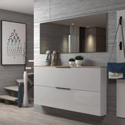 Mobile Portascarpe Achiko, Scarpiera 12 Paia Made in Italy, 160x19x80h cm Grigio