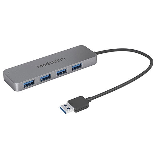 HUB USB 3.0 4 PORTE ALIMENTATO