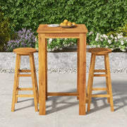 Set da Bar da Giardino 3 pz in Legno Massello di Acacia 3154388