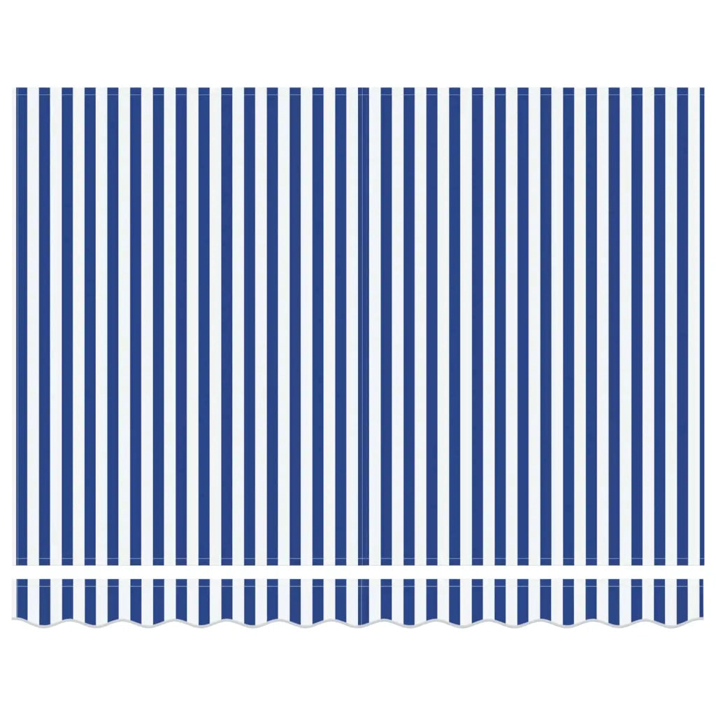 Tenda Retrattile Blu e Bianco 300 x 250 cm 3329913