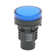Indicatore di segnale LED blu 220V AC 30mm Breckner Germany