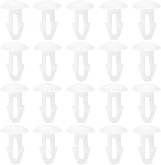 Otturini nylon per serraggio 100 pezzi - Accessori di fissaggio - Riparazione di mobili da giardino - Cuscini e divani - Foro 15/64 pollici - Sostituzione durevole e facile da eseguire