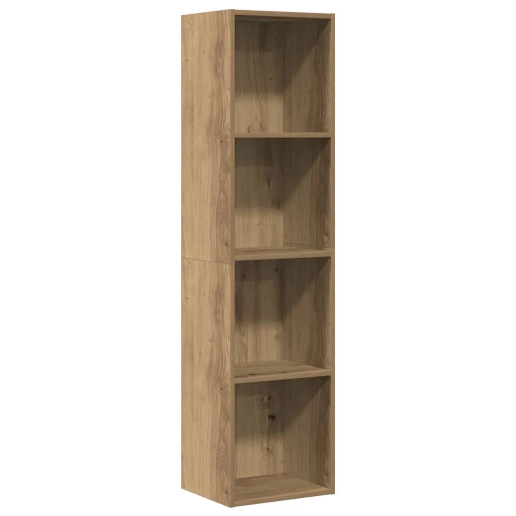 Libreria/Mobile TV Rovere Artigianale 36x30x143 cm Truciolato 855813